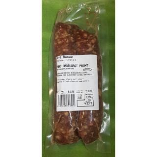 Rind Bratwurst pikant scharf ohne Schwein 3-4stk. ca. 300g