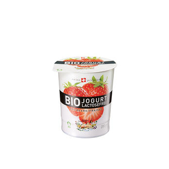 Joghurt lactosefrei Erdbeer