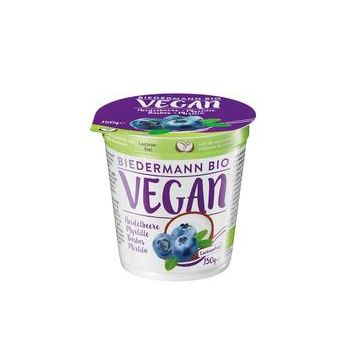 Vegane Kokos Heidelbeere