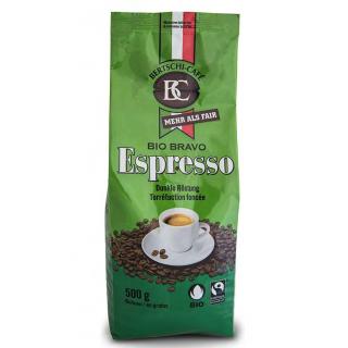 Kaffee Bio Bravo Espresso Bohnen