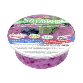 Soyananda Alternative zu BioFrüchte-Rahmquark Heidelbeer