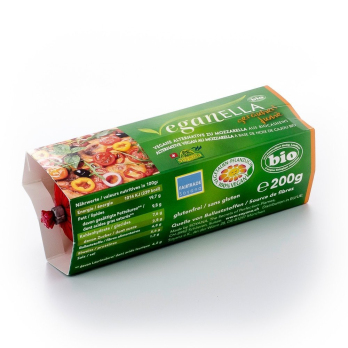 Veganella geräuchert (Alternative zu Mozzarella)