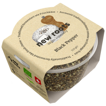 Black Pepper (vegane Alternative zu Frischkäse)