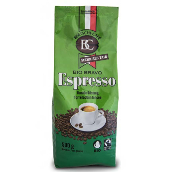 Kaffee Bio Bravo Espresso Bohnen