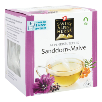 Tee Sanddorn-Malve 14x1g